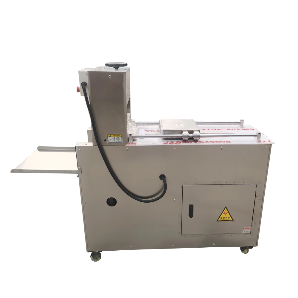 (QH900 2-rolls) 2.2kw Automatic Meat Cutting Machine Frozen Pork Beef Slicer Kitchen Appliance Restaurant Commercial 70-100 Kg/H